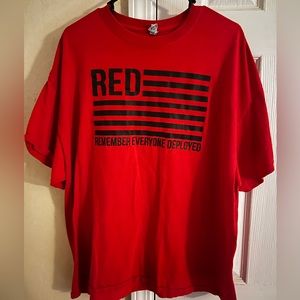 Patriotic “RED” tee shirt